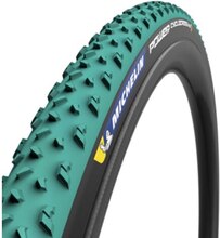 Michelin Power Cyclocross Mud Dekk Sort/Grønn, TL-Ready, 33x700c, 335 gram