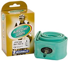 Michelin C4 47/57- 559 AirComp Latex Slange, Latex, 26 x 1.9-2.2, 40 mm