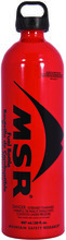 MSR 887 ml Fuel Bottle U/Brensel Rød, 887 ml