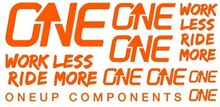 OneUp Components Dekal Sett Oransje