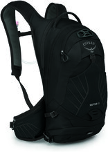 Osprey Raptor W 10 Drikkesekk Black, Onesize