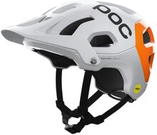 POC Tectal Race Mips NFC Hjälm Hydrogen White/Flourescent Orange, Str.L