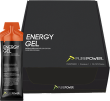 PurePower Koffein Energigel LÅDA 12 st, Orange, 60 g