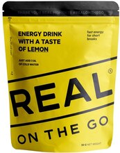 Real On The Go Energidryck Citron, 30 g