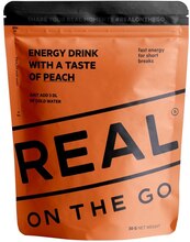 Real On The Go Energidryck Persika, 30 g