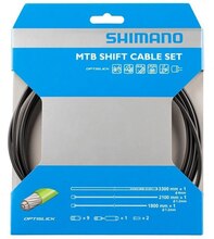Shimano Optislick MTB Växelvajerset Svart, Komplett set