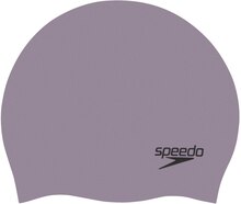 Speedo Plain Moulded Silicone badehette Grey, One Size