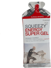 Squeezy Super Energy Gel Sitron + Sitron + koffein, 33 gram