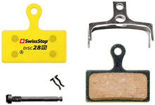 SwissStop Disc 28 RS Bremseklosser Shimano, FSA, REVER, Organisk, Stål