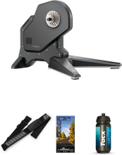Tacx Flux S Smart Sykkelrulle KAMPANJE Inkl HRM-Dual, Flaske og abonnement