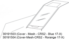 Thule Cover Mesh Röd, för Thule Chariot Cross 2 (2019)