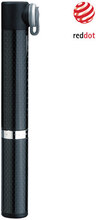 Topeak Micro Rocket Carbon Minipumpe Sort, 11 Bar / 160 Psi, 16 cm, 55g
