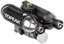 Topeak NinjaMaster Co2 Patronsett 16 gram, med gjenger, inkl festebrakett