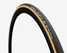 Veloflex ProTour RACE Pariserdekk Sort/Brun, 700 x 25c, 285g