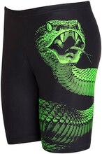 Zoggs Cobra Mid Jammer Jr. Svømmeshorts Sort/Grønn, Str. 116