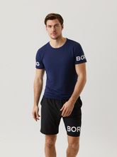 Björn Borg Borg T-shirt Marinblå, M