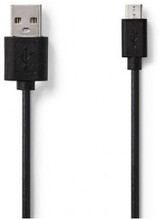 Kabel NEDIS USB-A ha - USB Micro B 1m sv