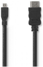 Kabel NEDIS HDMI - HDMI Micro 1,5m svart