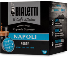 Bialetti 096080073/M kaffekapsel Kaffekapslar Mörkrostade 16 styck