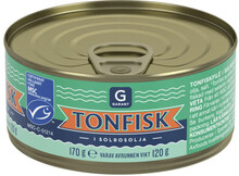 Tonfisk i Solrosolja 170G