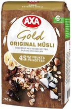 Müsli Gold Original med Nötter 750g