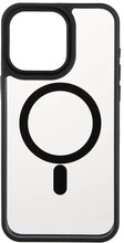 Back Bumper Clear Case MagSerie iPhone 15 Pro Max Clear Case Black Bumper