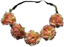 Hairband Blossom - Peach/Pink