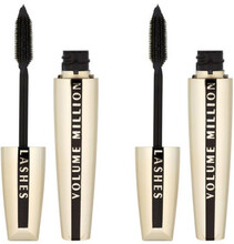 2-pack L'Oréal Paris Volume Million Lashes Mascara Black 10,5ml
