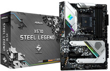 Asrock X570 Steel Legend AMD X570 Uttag AM4 ATX