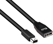 CLUB3D CAC-1121 DisplayPort-kabel 1 m Mini DisplayPort Svart