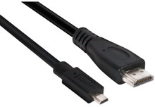 CLUB3D Micro HDMI™ to HDMI™ 2.0 4K60Hz Cable 1M / 3.28Ft