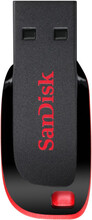 SanDisk Cruzer Blade USB-sticka 16 GB USB Type-A 2.0 Svart, Röd