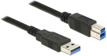 DeLOCK 85070 USB-kablar 5 m USB 3.2 Gen 1 (3.1 Gen 1) USB A USB B Svart