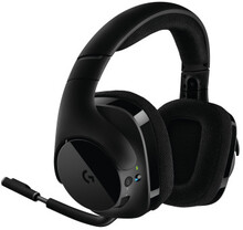 Logitech G G533 Headset Trådlös Huvudband Spela Svart