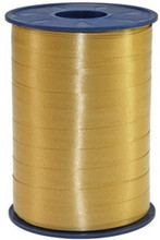 Presentband 10mmx200m Guldbrun