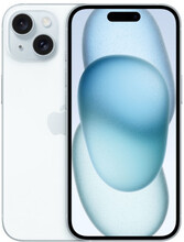 Apple iPhone 15 15,5 cm (6.1") Dubbla SIM-kort iOS 17 5G USB Type-C 256 GB Blå