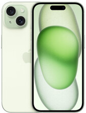 Apple iPhone 15 15,5 cm (6.1") Dubbla SIM-kort iOS 17 5G USB Type-C 128 GB Grön