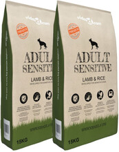 Premium Hundmat torr Adult Sensitive Lamb & Rice 2 st 30 kg