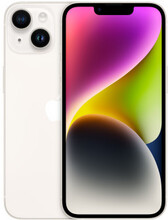 Apple iPhone 14 15,5 cm (6.1") Dubbla SIM-kort iOS 16 5G 128 GB Vit