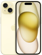 Apple iPhone 15 15,5 cm (6.1") Dubbla SIM-kort iOS 17 5G USB Type-C 128 GB Gul