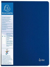 Demobok EXACOMPTA 40 fickor blå