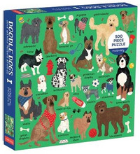 Doodle Dog And Other Mixed Breeds 500 Piece Family Puzzle (bok, eng)