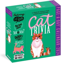 Cat Trivia Page-A-Day Calendar 2024 (bok, eng)