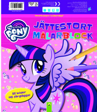 My little pony : jättestort målarblock (häftad)