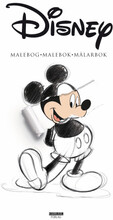 Disney malebog - malebok - målarbok (häftad)