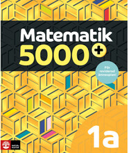 Matematik 5000+ Kurs 1a Gul Lärobok Upplaga2021 (häftad)