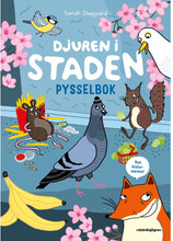 Djuren i staden. Pysselbok : med klistermärken (häftad)