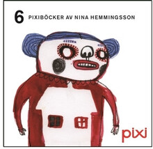 6 Pixiböcker av Nina Hemmingsson (häftad)