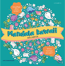 Mandala kawaii : målarbok (bok, danskt band)