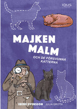 Majken Malm och de försvunna katterna (bok, kartonnage)